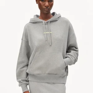 FRANCISARAA DIFFERENCE SWEATHOODIE | silver melange