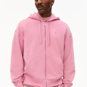 SAROMIAAN LOOP SWEATJACKE | washed berry
